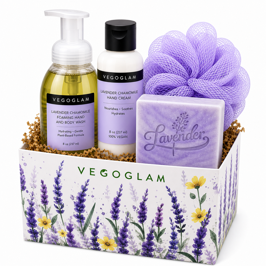 lavender plant gift set Soothing Lavender Gift Pack Cottage Rose Garden by VegoGlam