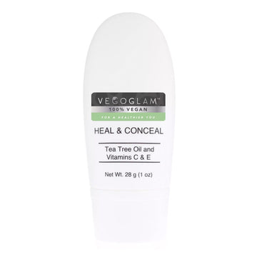Vegan Heal & Conceal - Aloe and Tea Tree Oil Blemish Buster with Vitamins C, E and B complex - VegoGlam (The Vegan Cosmetics Store)