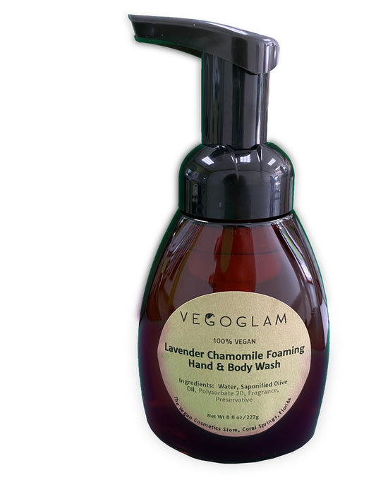 (VEGOGLAM) Lavender Foaming Hand & Body Wash