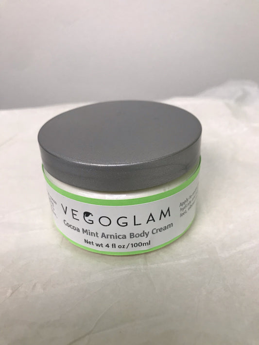 Vegan Cocoa Mint Arnica Body Cream