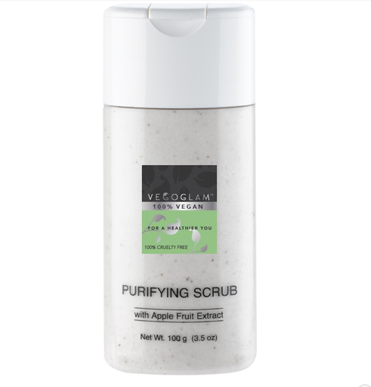 Vegan Purifying Scrub with Apple Fruit Extract - VegoGlam (The Vegan Cosmetics Store)